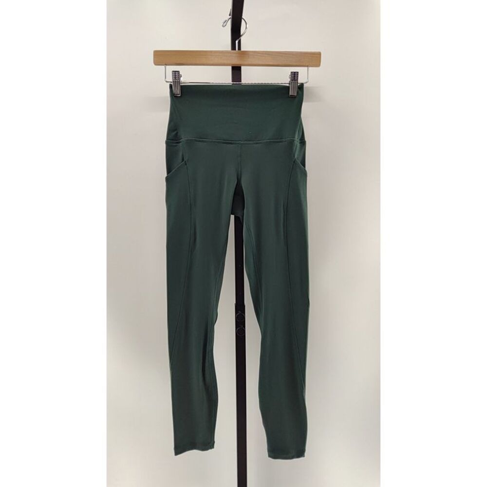 Quince Women Ultra-Form High-Rise Pocket Legging Forest Green XS